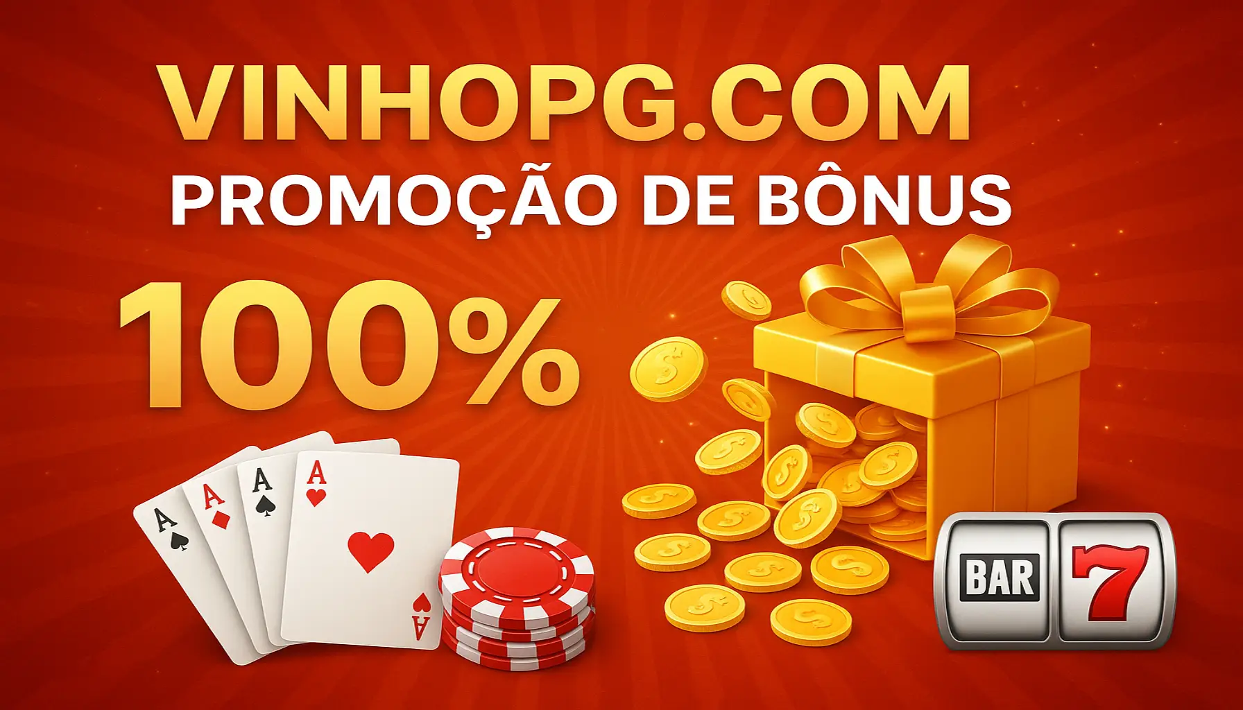 O bônus promocional VINHOPG.COM é uma ótima maneira de começar sua aventura